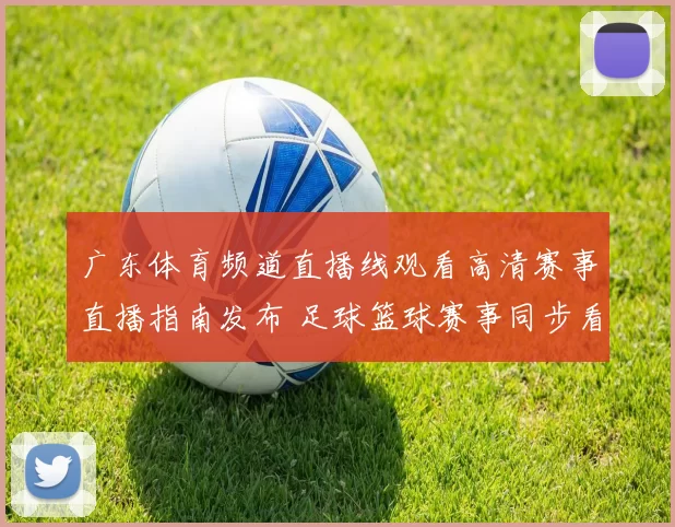 广东体育频道直播线观看高清赛事直播指南发布 足球篮球赛事同步看点解析