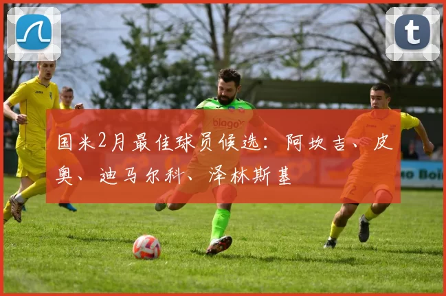 国米2月最佳球员候选：阿坎吉、皮奥、迪马尔科、泽林斯基